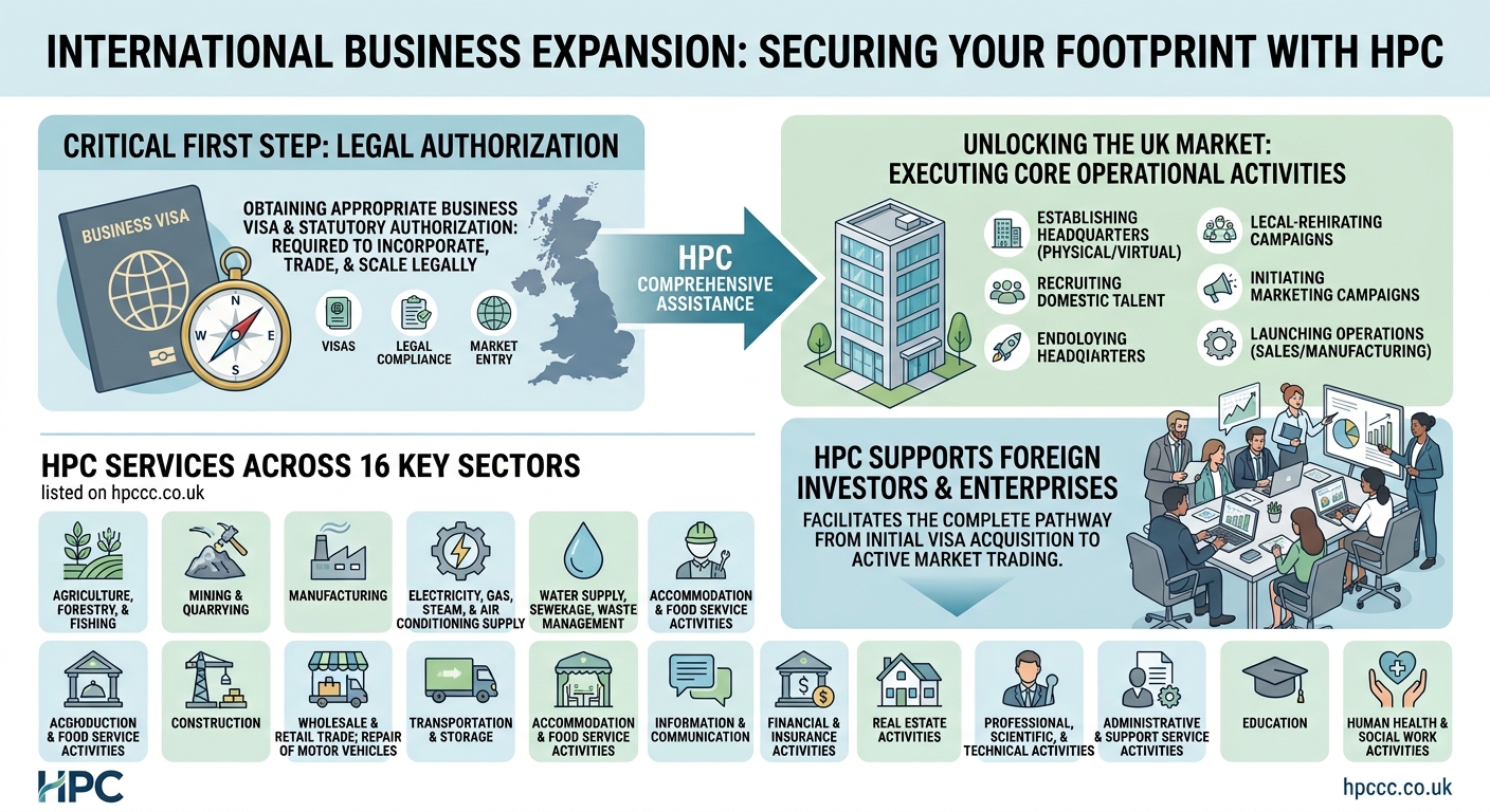 Establishing United Arab Emirates Business Operations and Securing Business Visa Compliance