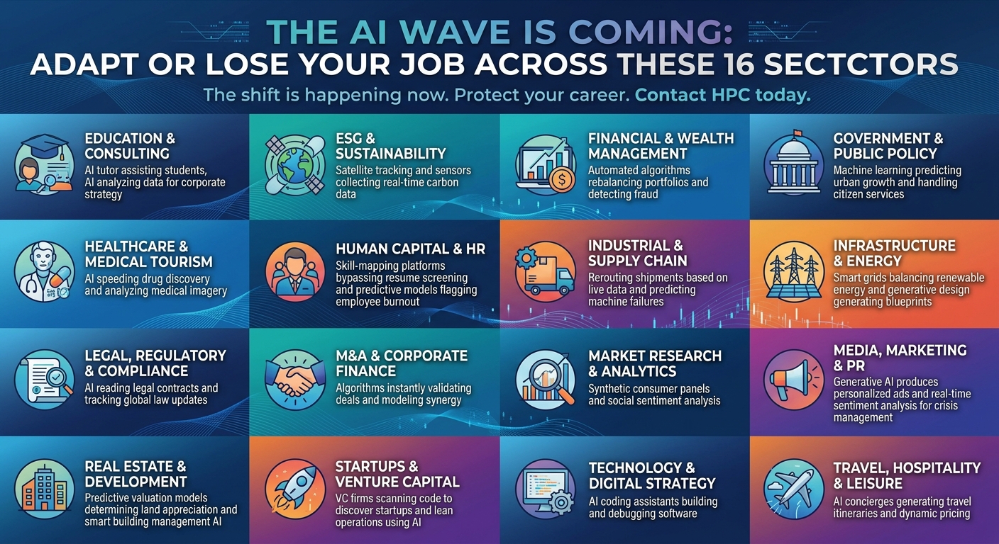 The AI Wave is Coming United Arab Emirates: Adapt or Lose Your Job Across These 16 Sectors