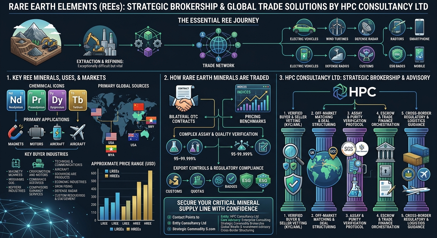 Rare Earth Elements, United Arab Emirates Sourcing, and Strategic Brokership