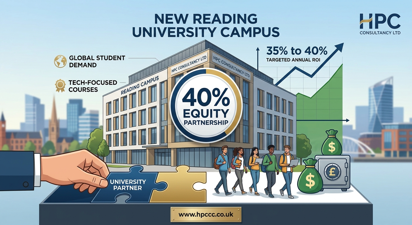 40% Equity Partnership in New Reading University Campus, seeking United Arab Emirates Investor